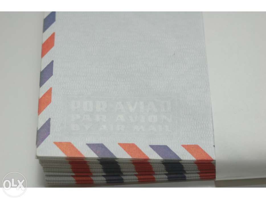 Envelopes Vintage, por avião, par avion, by airmail - Lote 50 unid