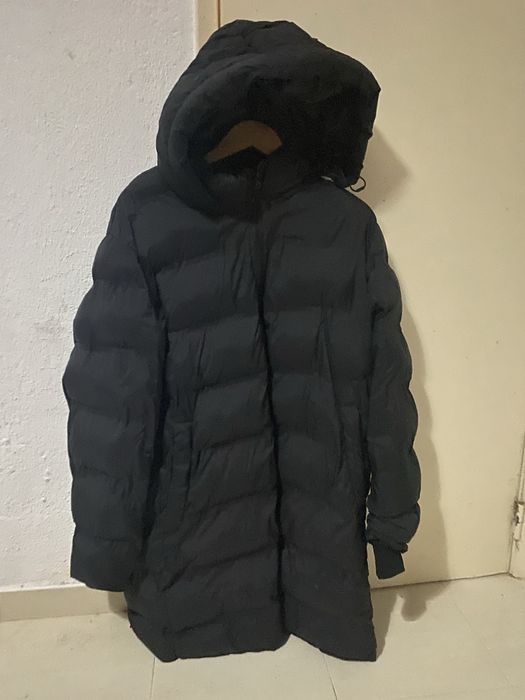 Casaco Preto Sobretudo