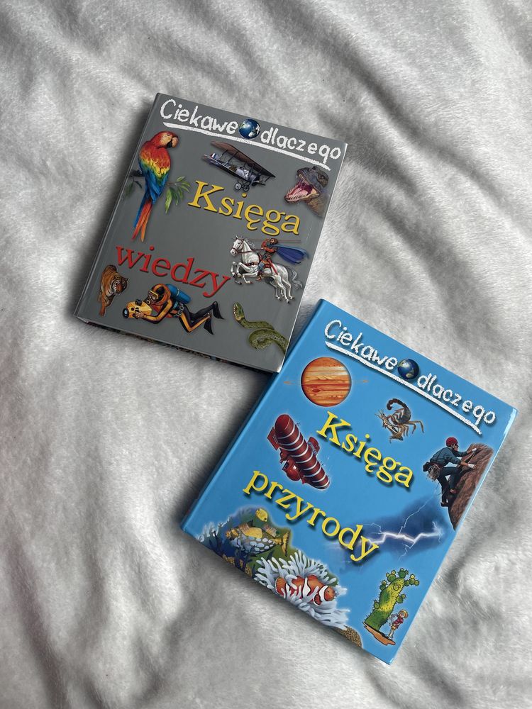 Księga wiedzy encyklopedia dla dzieci dwie zwierzęta