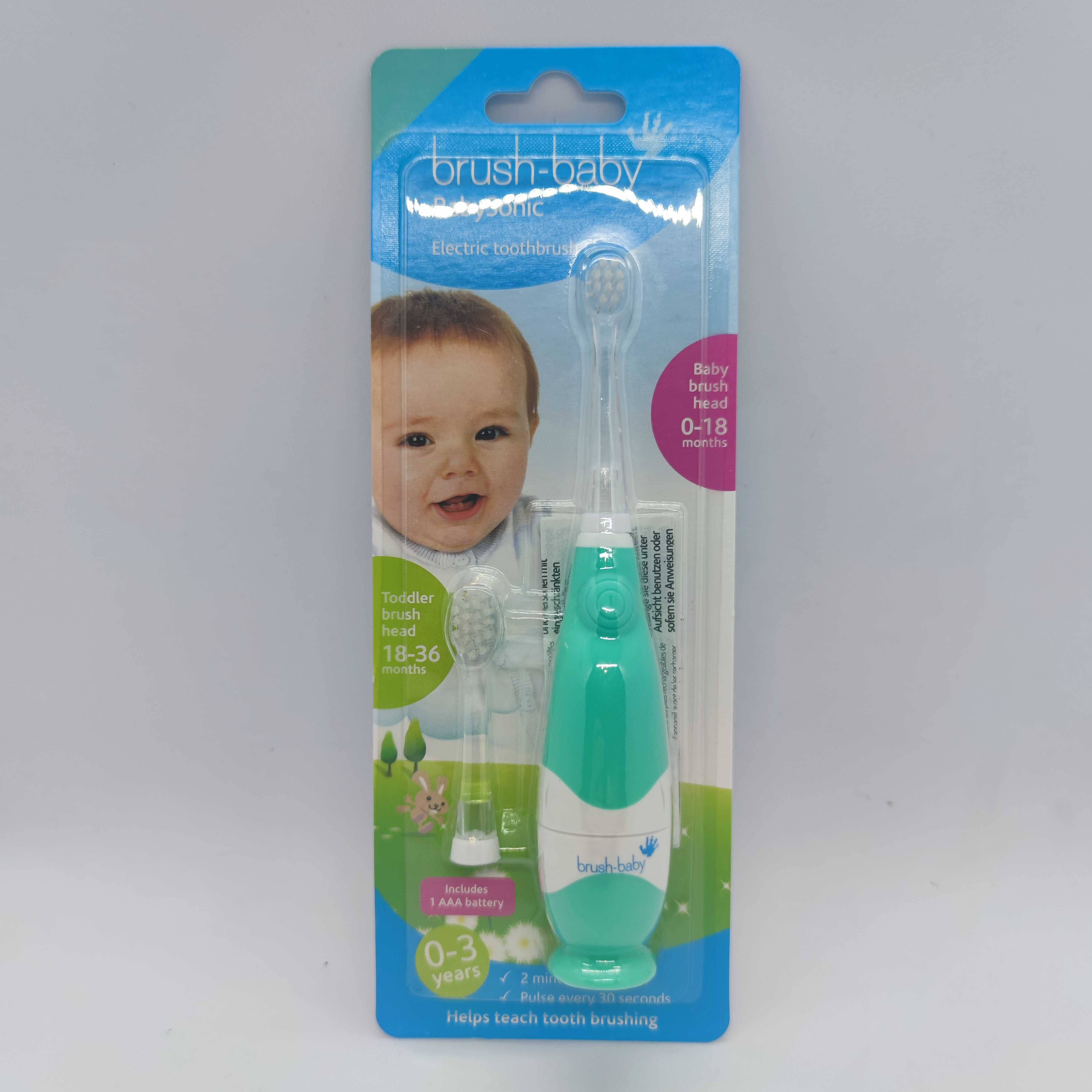 Brush-Baby BabySonic звукова зубна щітка, 0-3 роки