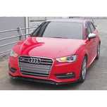 AUDI A3 8V 12-16 SPLITTER zderzaka przód dokładka tuning BLACK PIANO