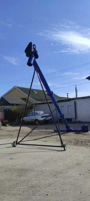Шнековый погрузчик Ø219*8000*380В, транспортер, протравитель, шнек