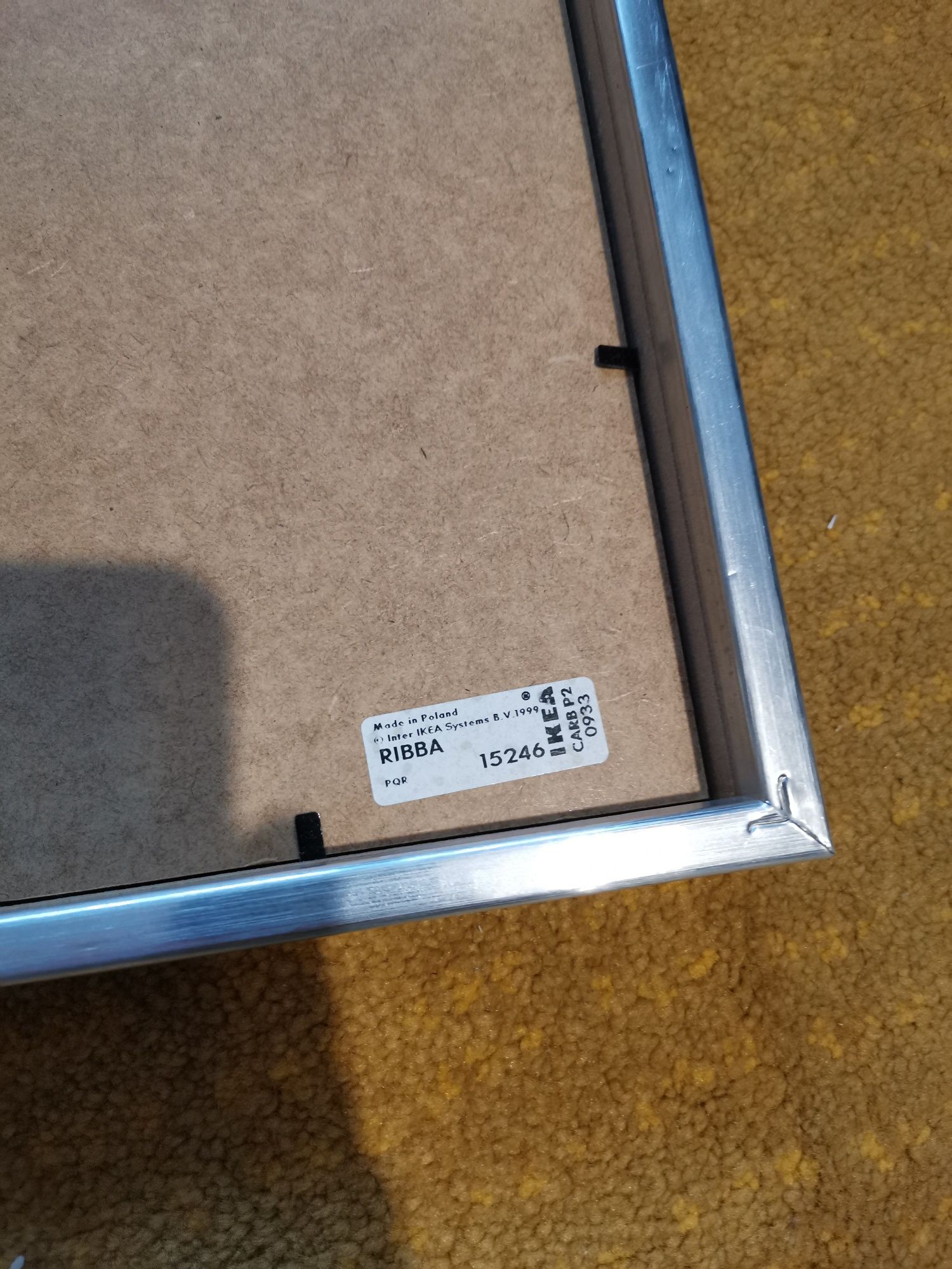 Ribba Ikea aluminiowa ramka