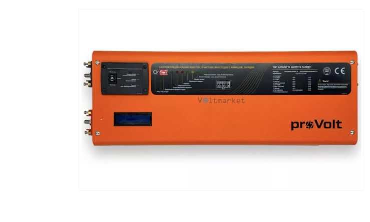 ДБЖ інвертор з чистою синусоїдою на 3 кВт Provolt ( Ruself)