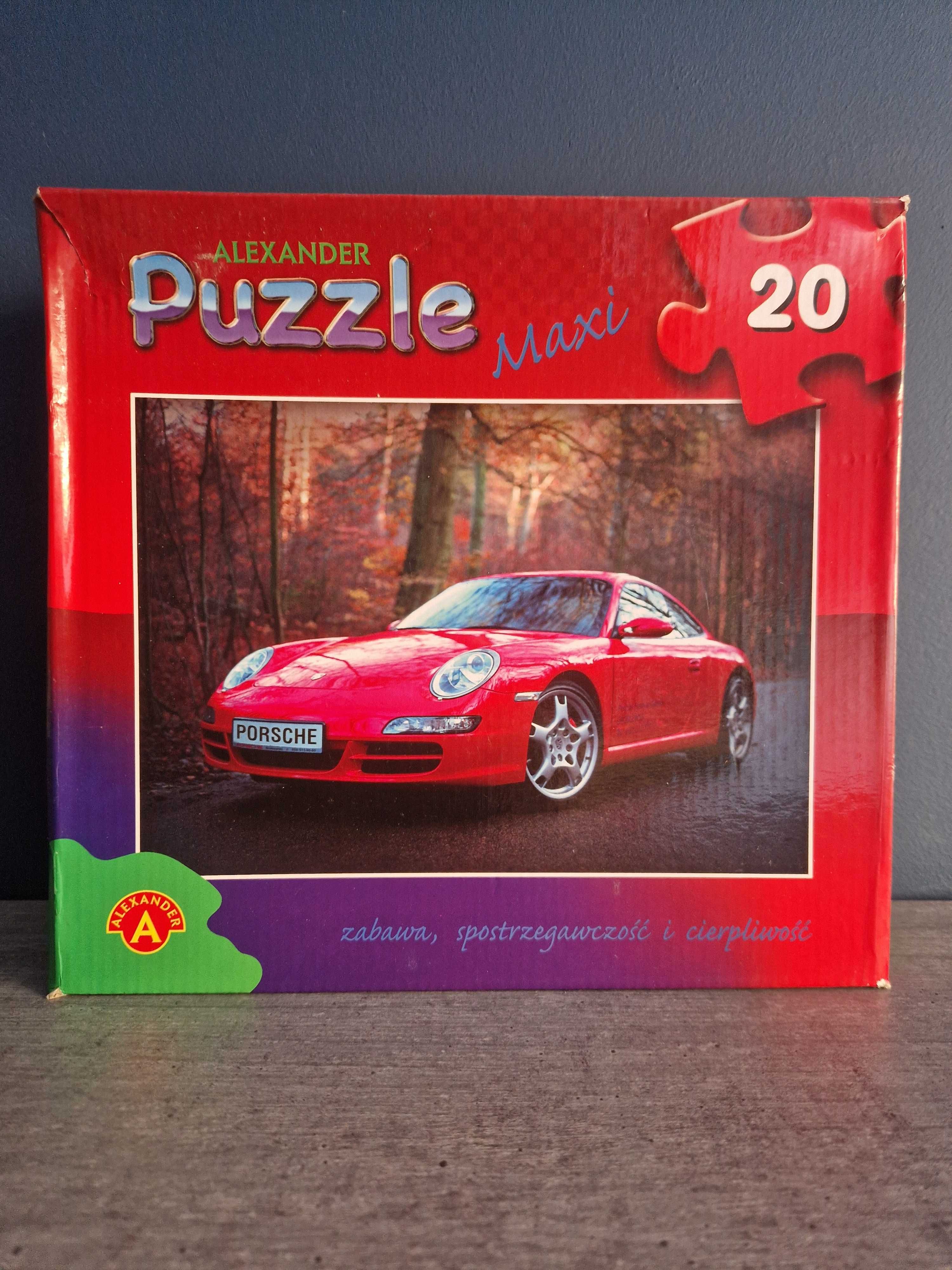 PUZZLE auto porsche firmy Alexander