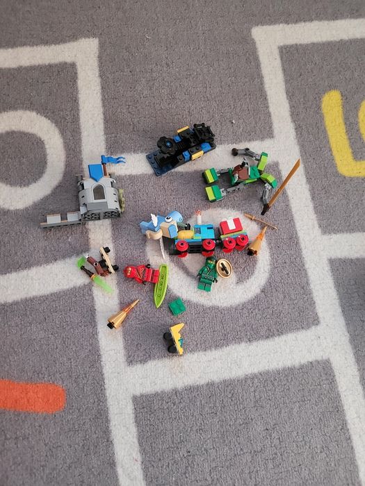 Mix lego + 2 figurki ninjago