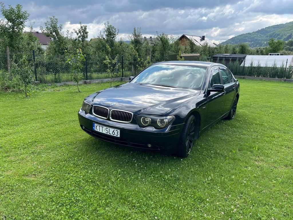 Bmw seria 7 e65 730d m57 czarna