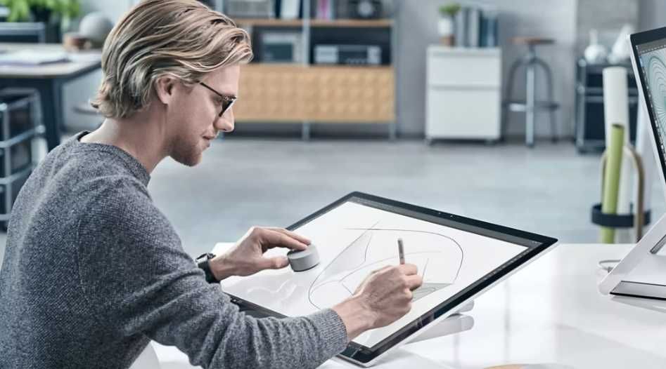 Microsoft Surface Dial CorelDRAW Autodesk Sketchbook Adobe Premiere