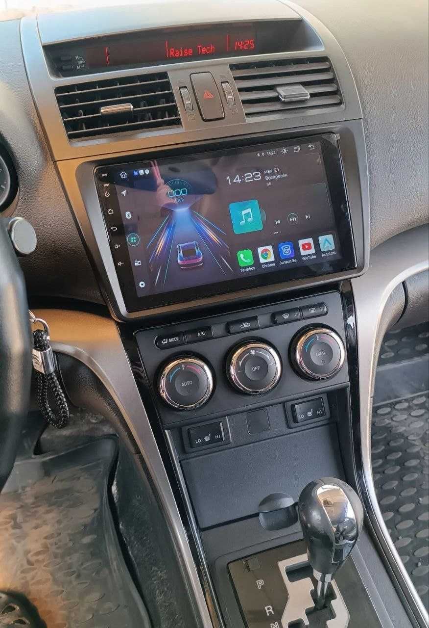 нова магнитола mazda gh 6 android магнітофон