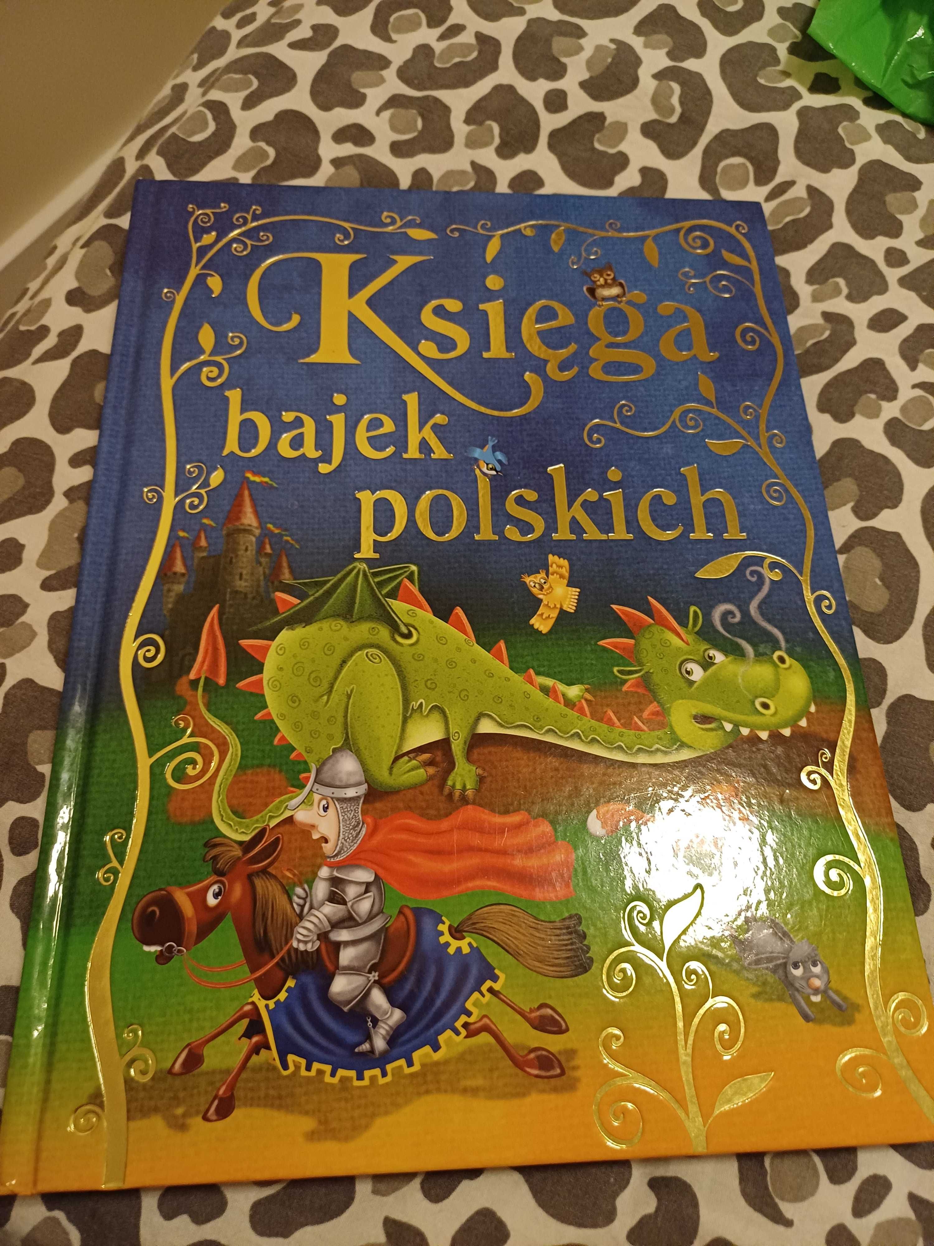 Książka księga bajek polskich