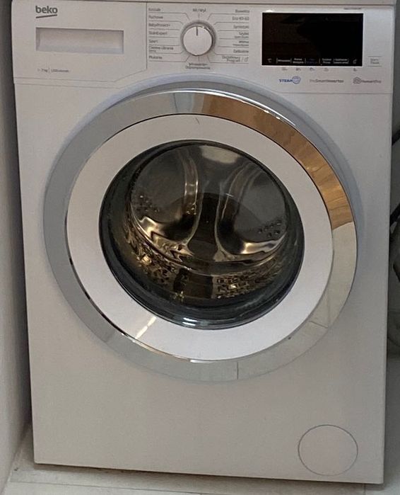 Pralka BEKO MWUE7636CWE SteamCure 7kg 1200 obr OptiSense,funkcja Pupil