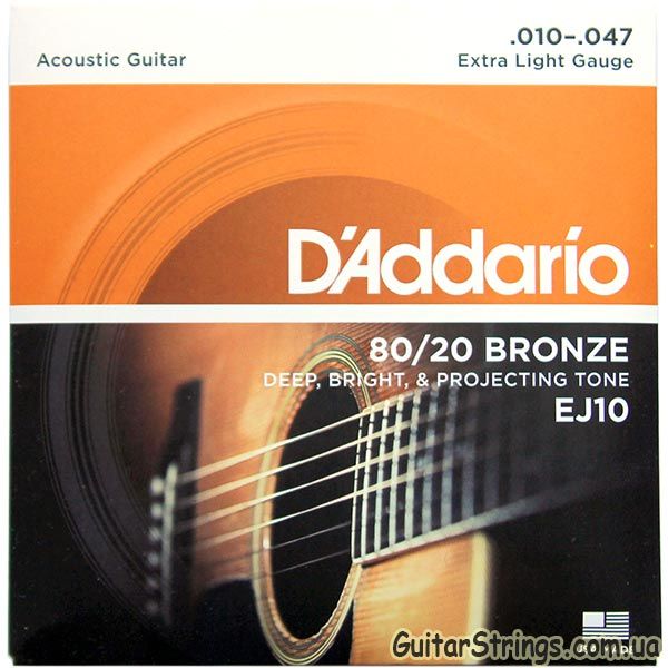 Струны D'Addario для электро, акустической и бас гитары Низкие цены