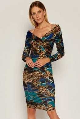 Vestido de Luxo Marciano by Guess Dress multi-colored