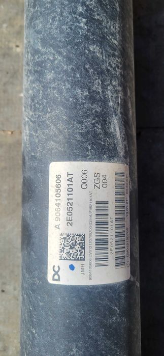 Wał napędowy mercedes sprinter sredniak 2.2cdi 651 automat