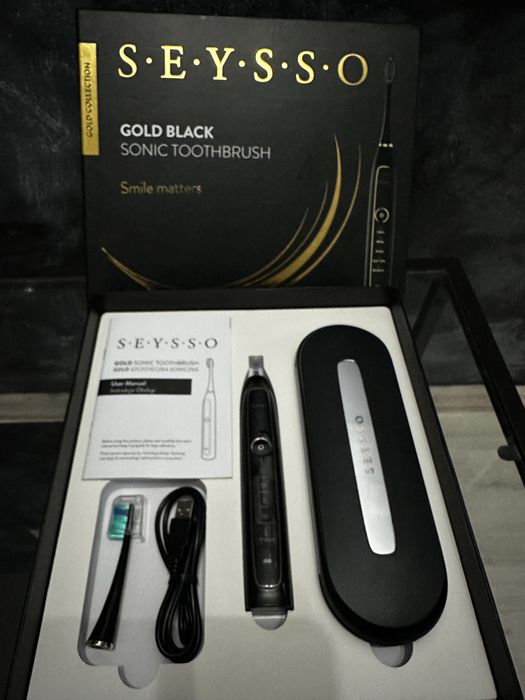 Seysso GOLD szczoteczka soniczna, zestaw