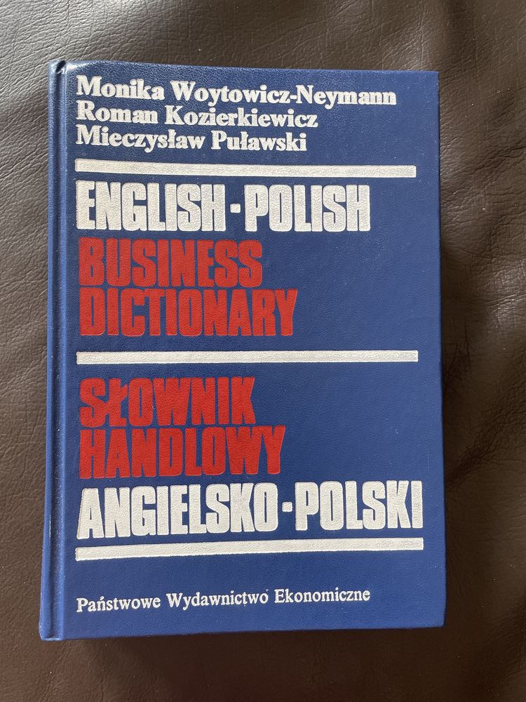 Słownik handlowy angielsko-polski polsko-angielski PWE