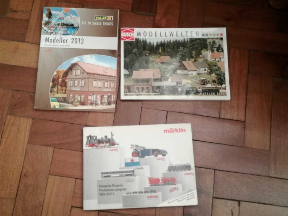 Catálogos de fabricantes de modelismo ferroviário
