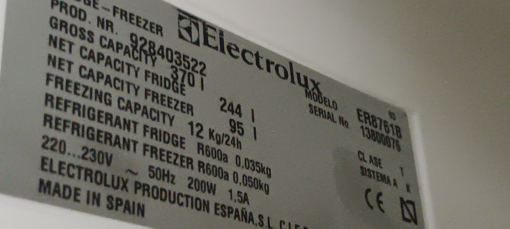 Lodówka Electrolux