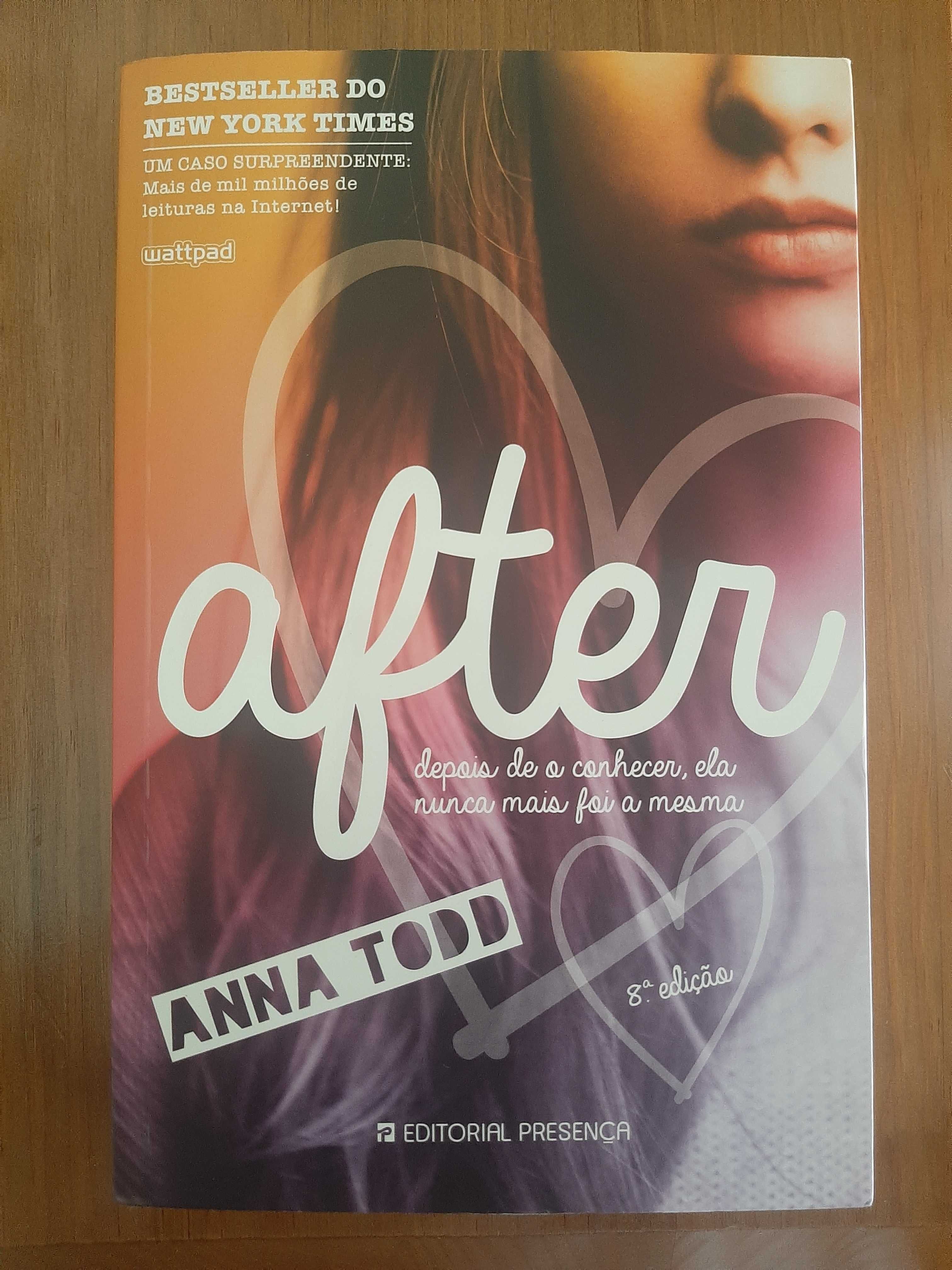 Livros "After" e "A minha vida fora de série"