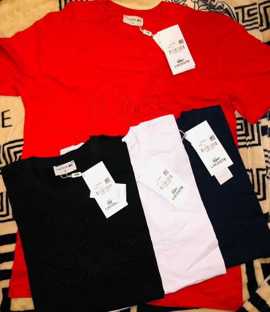 Koszulka męska duzy znaczek EA7 Lacoste Shirt rozne