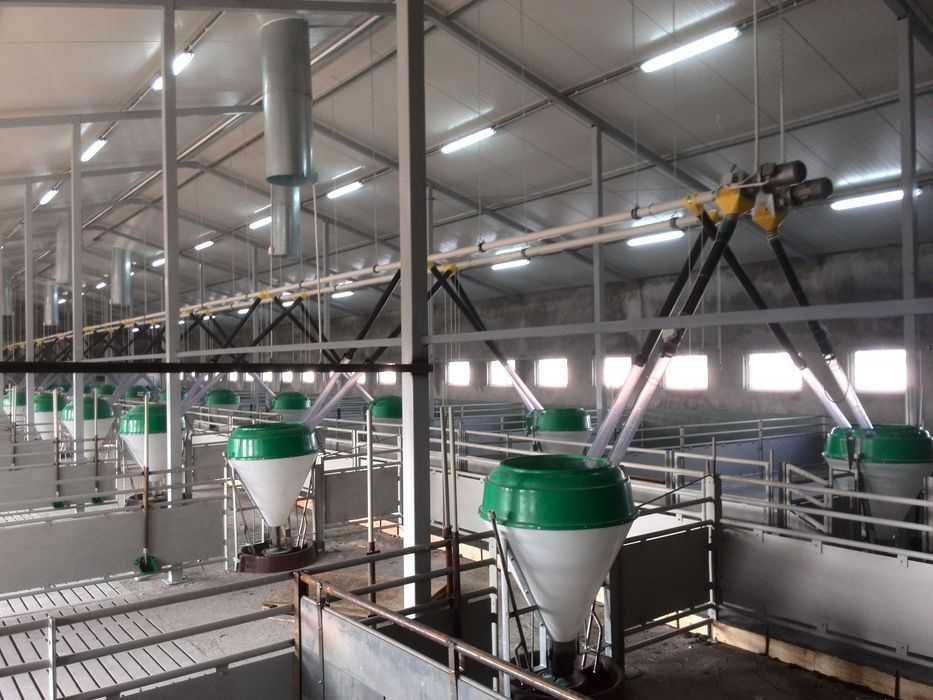 Kominy wentylacyjne Karmniki Automaty paszowe Silos Silosy Paszociągi