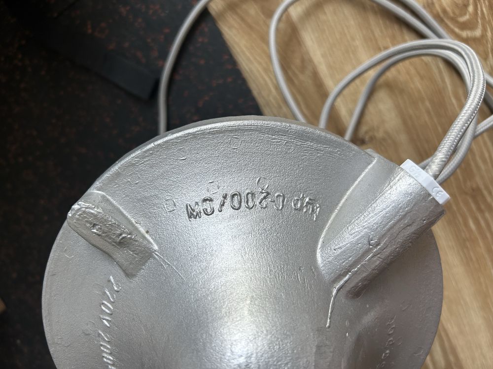 Lampa przemyslowa prl