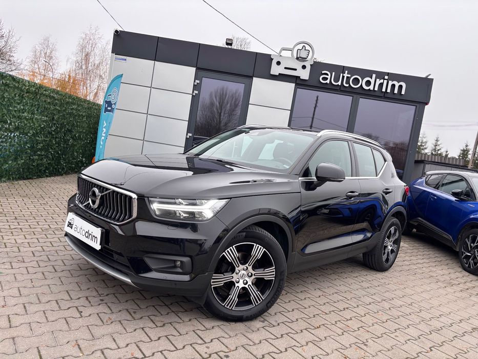 Volvo XC 40 ⟁ZWERYFIKOWANY⟁ 2.0 150KM Aut Inscription Skóra El Klapa Bezwypadkowy!