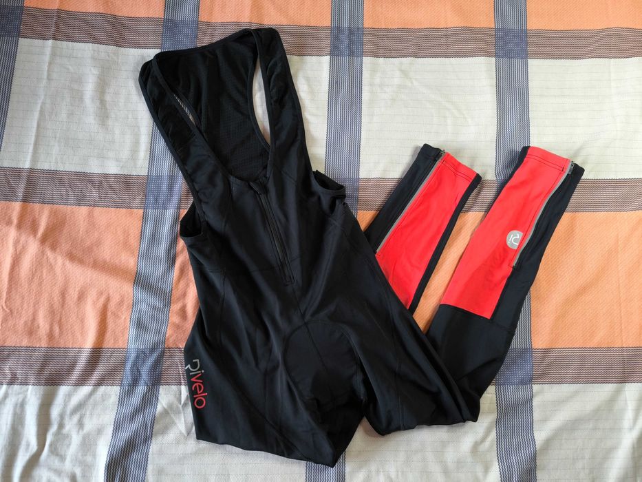 Велоштани чоловічі Rivelo Eco Winnats Thermal black/red XL