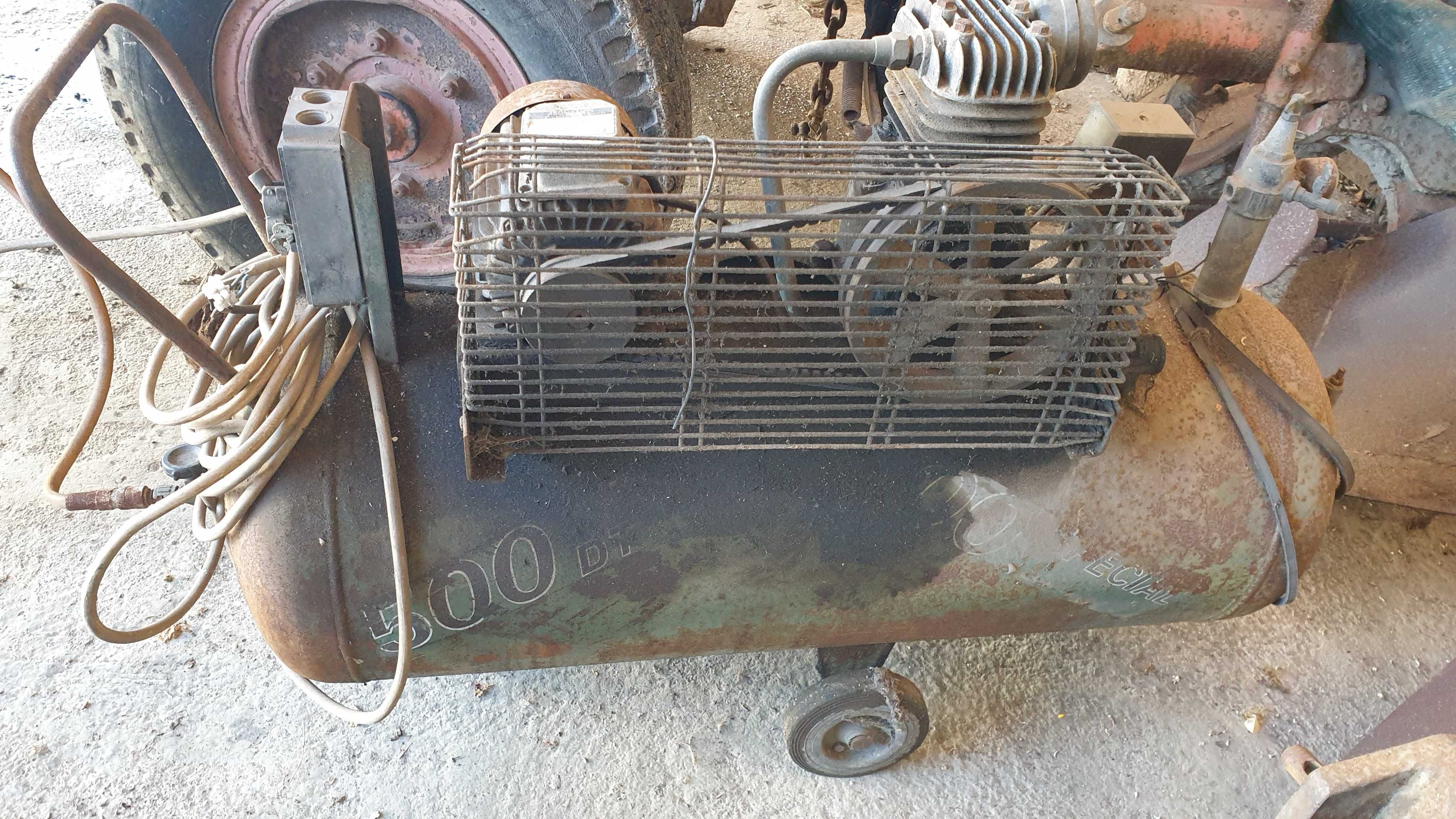 Compressor 100L trifásico, Electroalfa