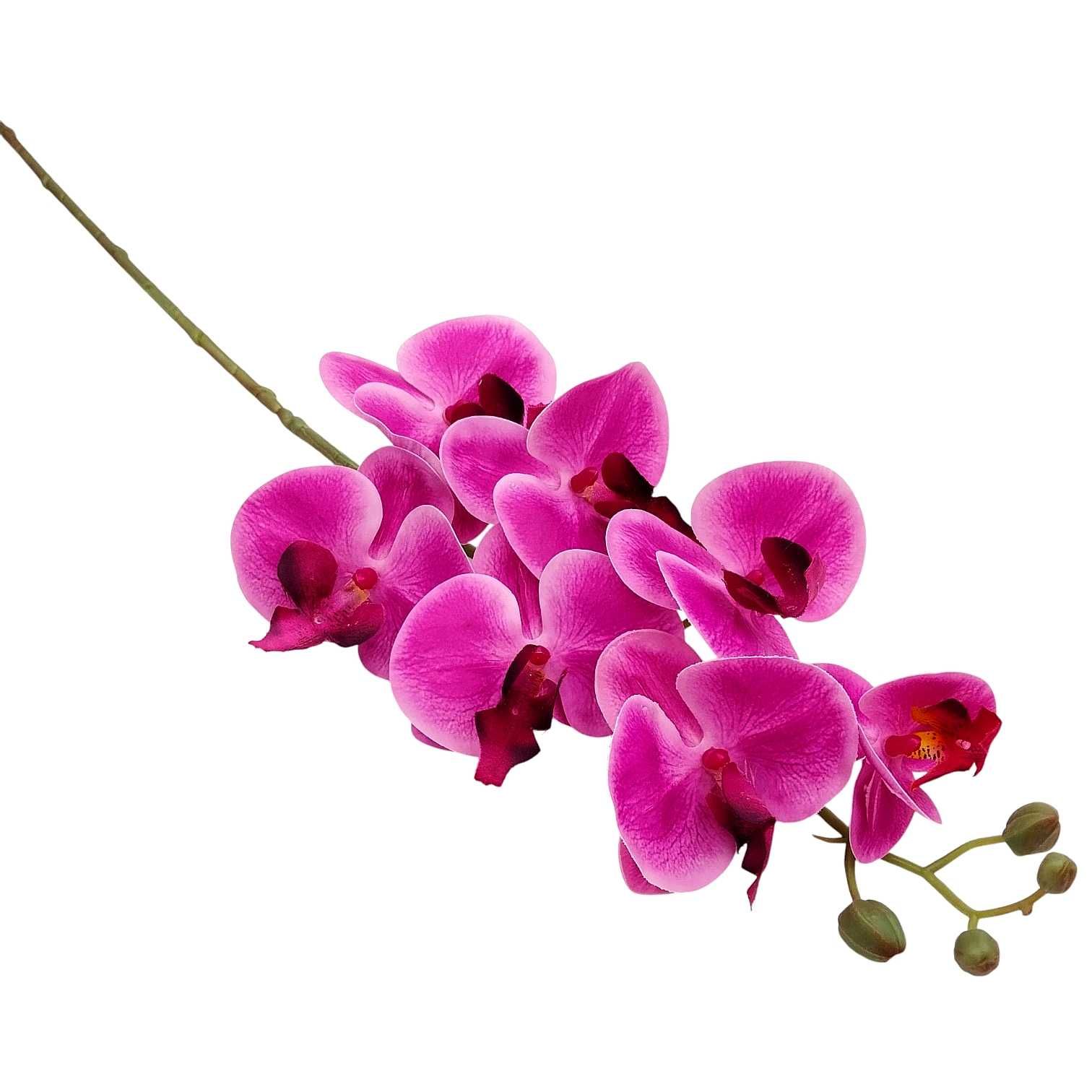 Storczyk sztuczny gałązka dekoracyjna 75cm orchidea różowy fioletowy