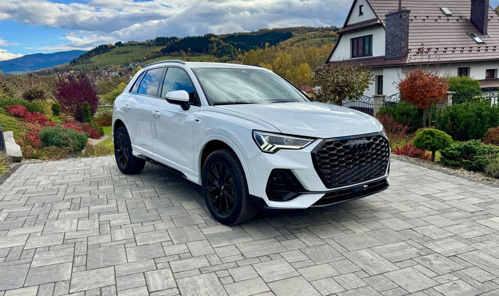Audi Q3 2.0 45 TFSI 245 KM | Quattro | Biała perła | Bogate wyposażeni