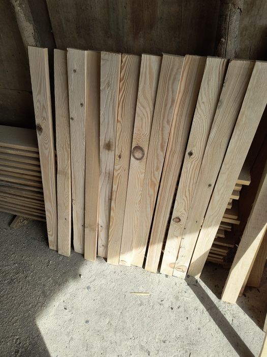 Deska sosnowa 120 cm gołębnik garaż buda klatka wiata strugana