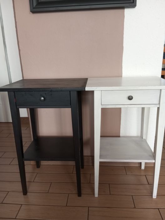 Ikea Hemnes 2 x stolik nocny drewniany hemnes