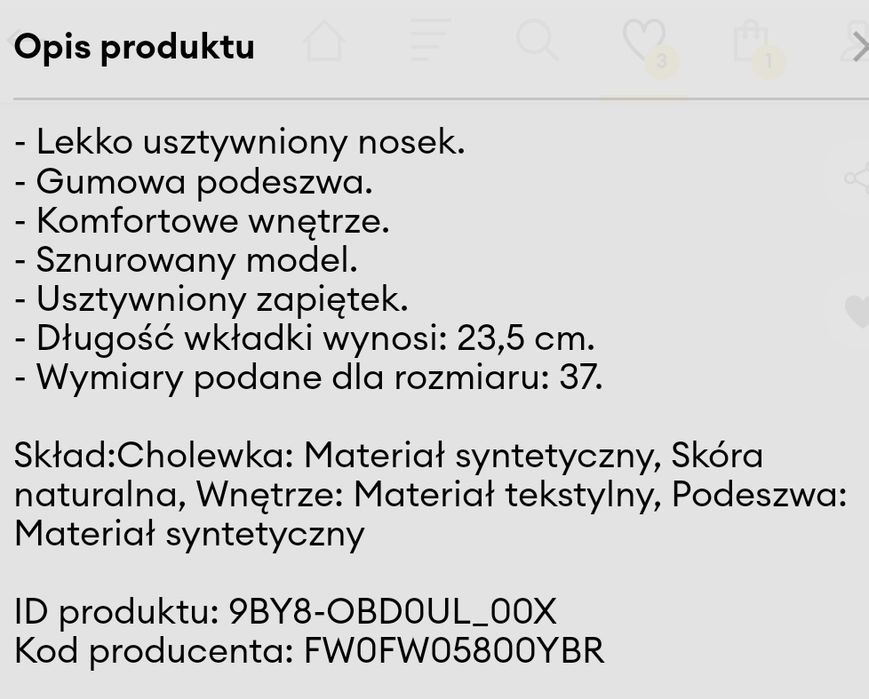 TOMMY HILFIGER oryginalne sneakersy r. 39