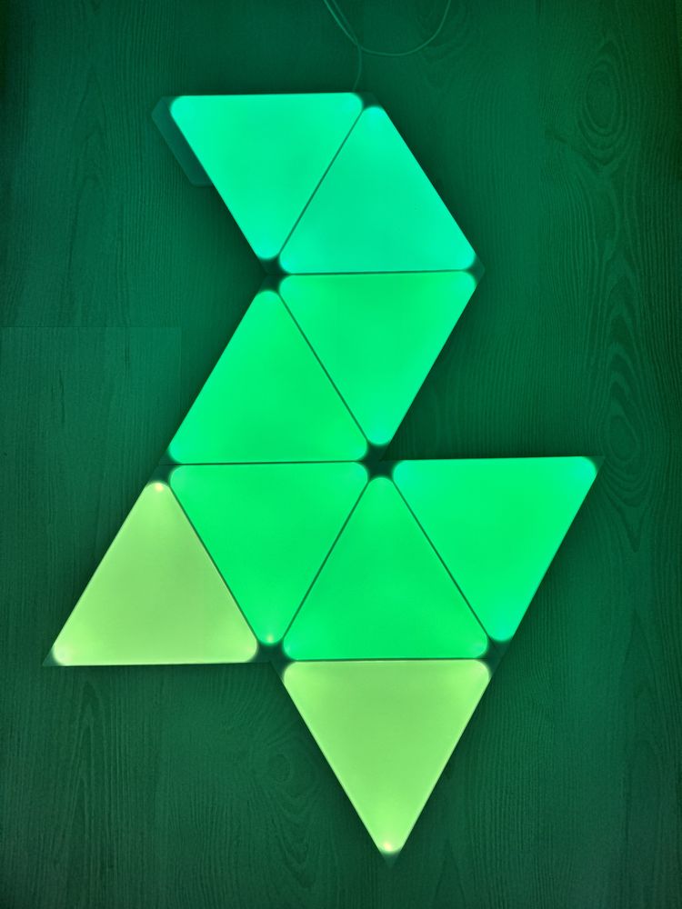 Nanoleaf Shapes Triangles Starter Kit Apple Homekit