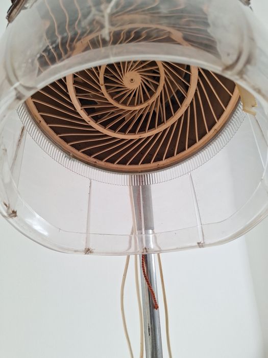 Secador de cabelo cabeleireiro vintage