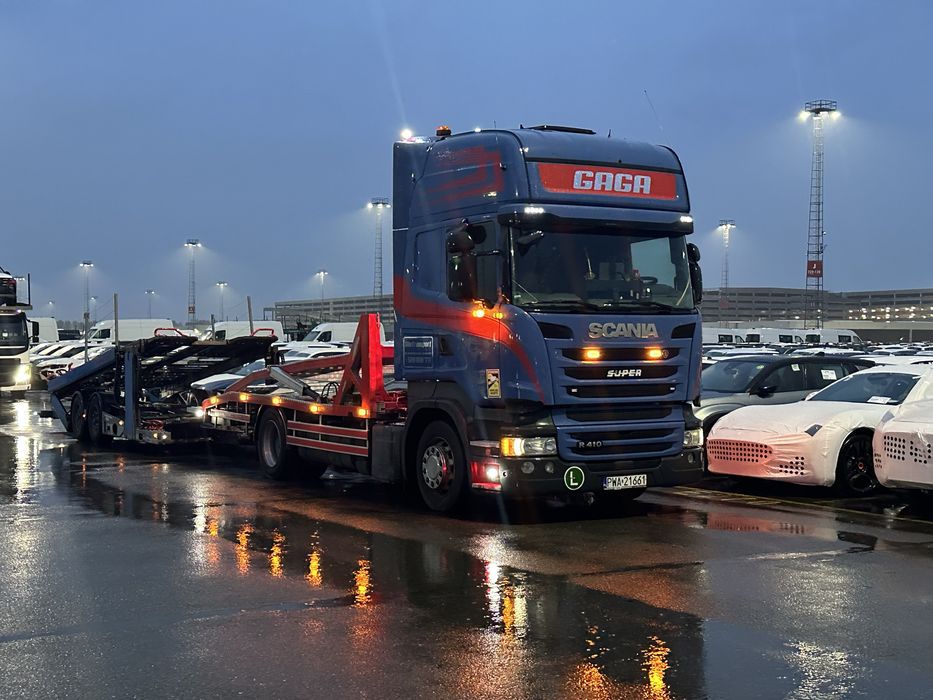 Transport Aut USA z Portu Holandia Rotterdam Lora Laweta Belgia Niemcy
