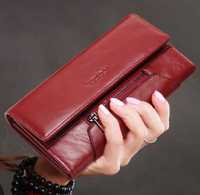 Жіночий шкіряний гаманець
