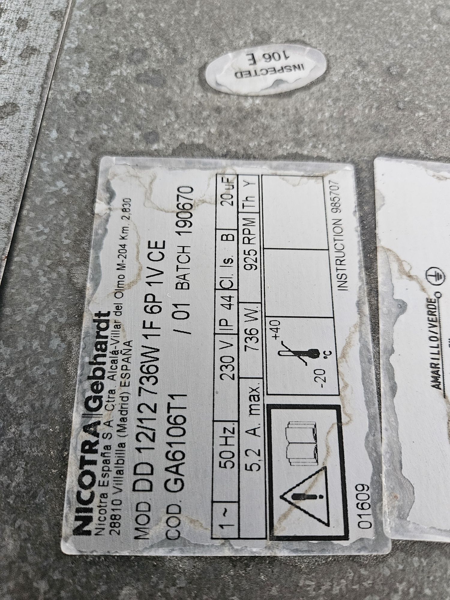 Ventilador industrial TDA