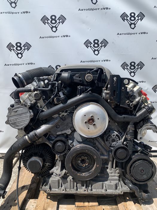 Двигун AUK 3.2 FSI мотор 3,2 Audi A6 C6 колектор ГУР компресор