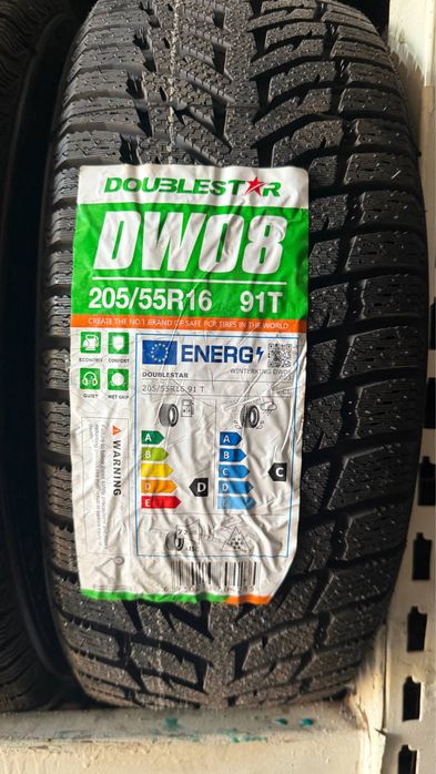 Шины  205/55 R16 91T Doublestar WINTERKING DW08  зимние