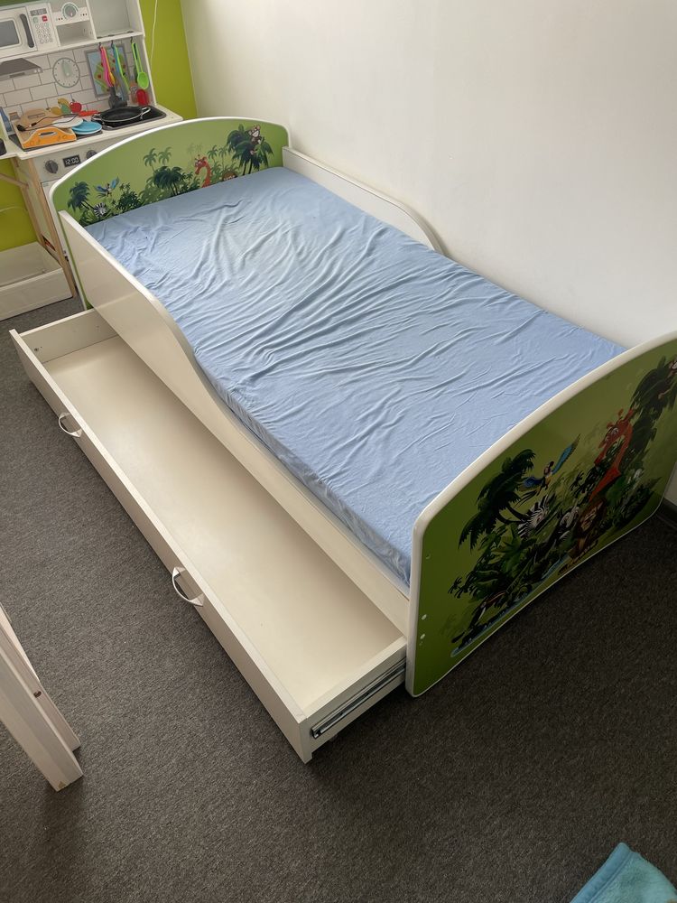 Łóżko dziecięce 160x80 z szufladą – tanio!