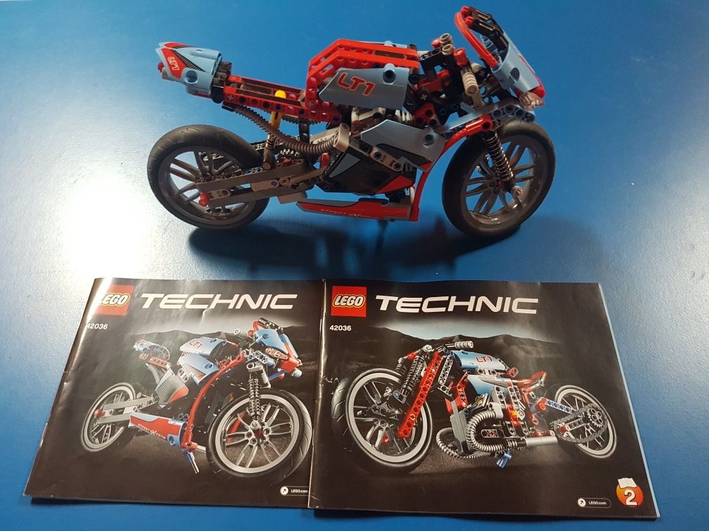 Motor Lego 42036 i 2 instrukcje