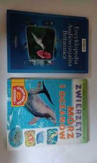 Książki edukacyjne dla dzieci. Zwierzęta mórz i oceanów i Encyklopedia