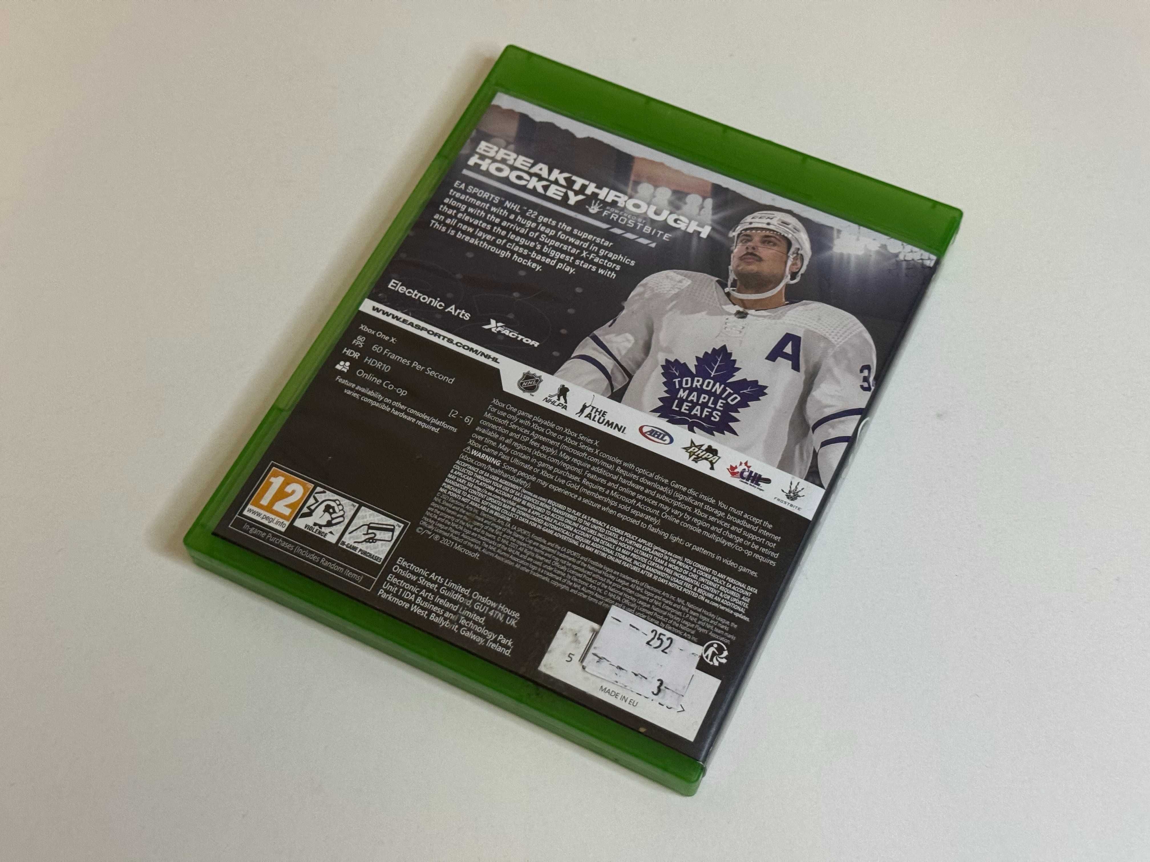 Gra NHL 22 Xbox Series / One Więcej gier na innych ogłoszeniach!