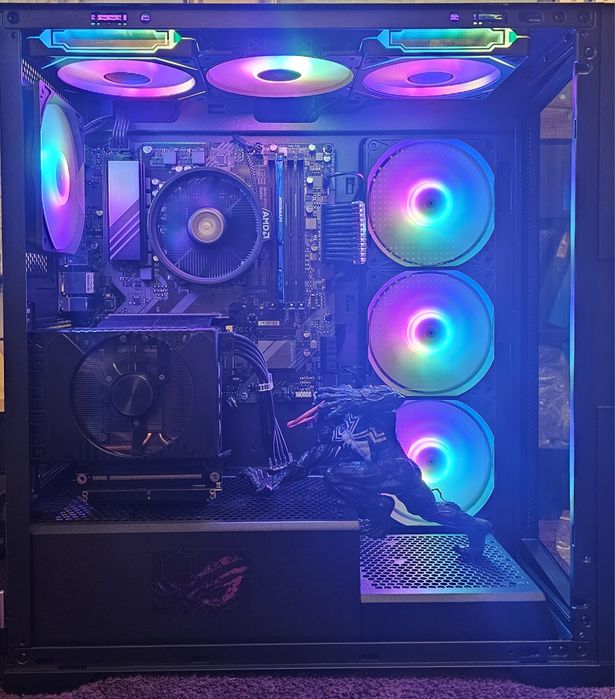 Komputer do gier AM5 Ryzen, 16 gb ddr5, 1024 gb SSD,  Venom, Corsair