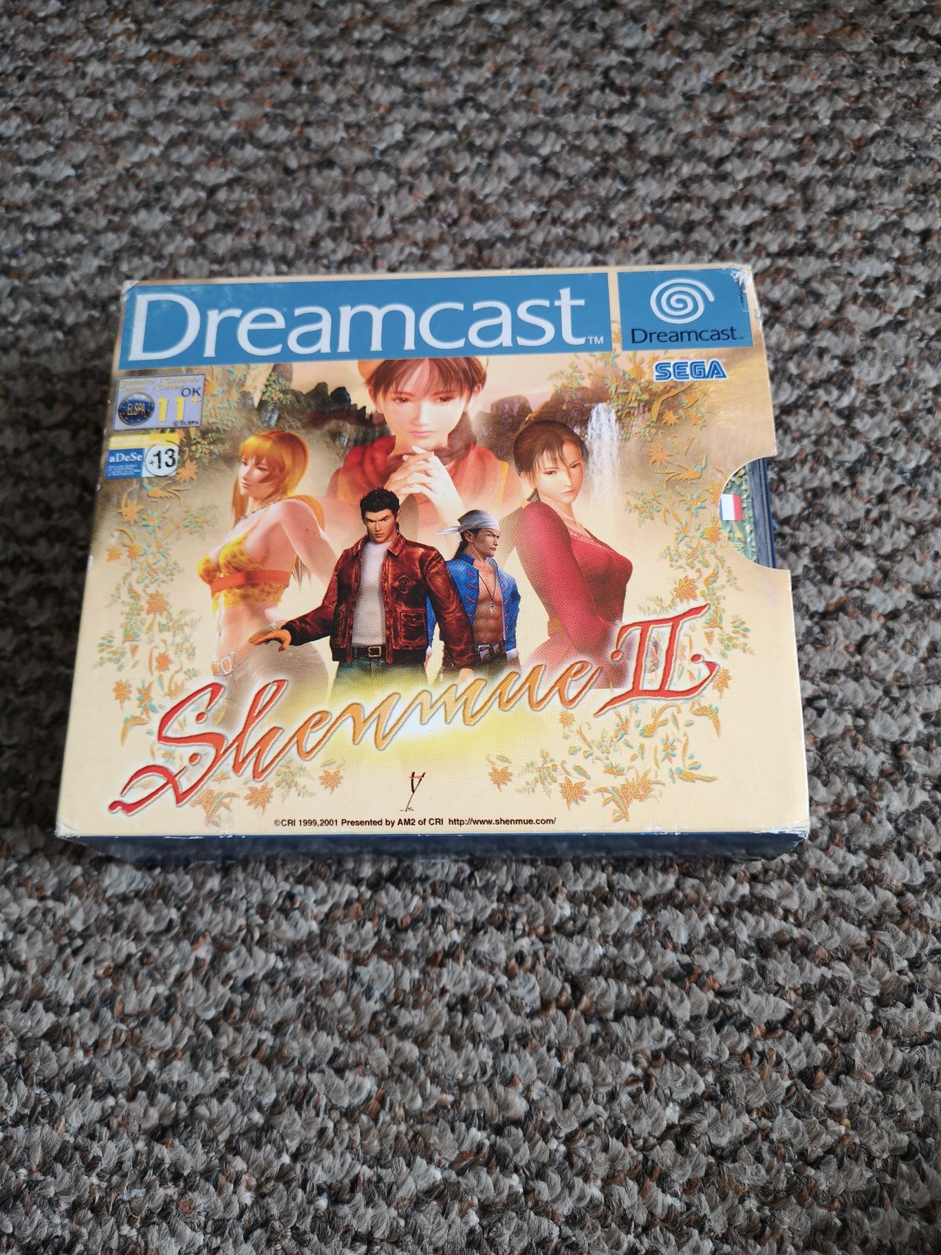 Sega Dreamcast gra Shenmue 2 PAL język angielski  bez rys