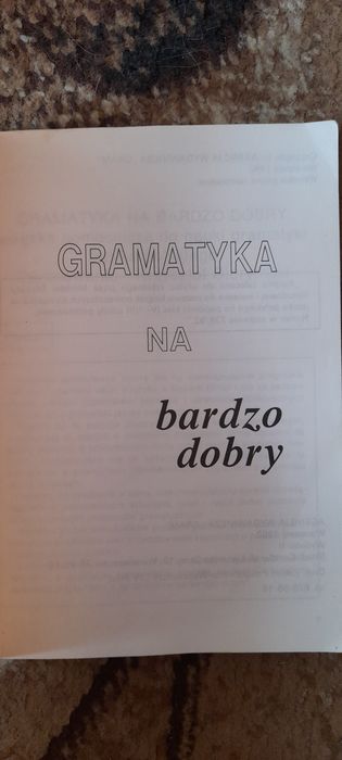 Gramatyka na bardzo dobry -opracowanie Krzysztof Gierymski wyd II 1992