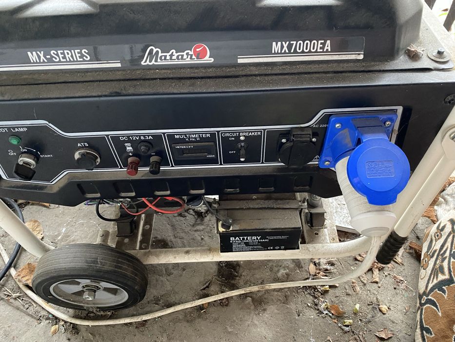 Бензиновий генератор 5,5 кВт