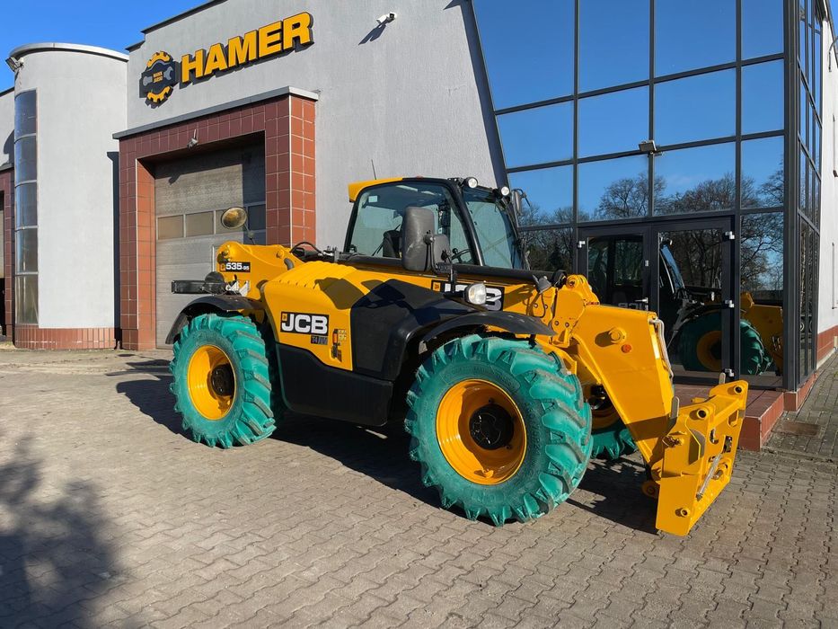 Ładowarka Teleskopowa JCB 535/90 Agri 2017r. Z łyżką pływającą